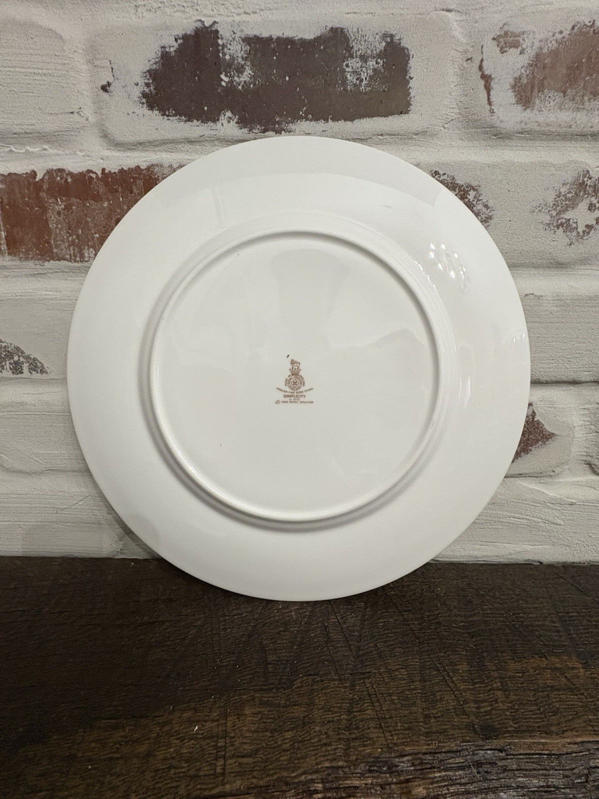 Royal Doulton Simplicity Plates- Dinner, Salad, or Bread- Kitchenware/Serveware