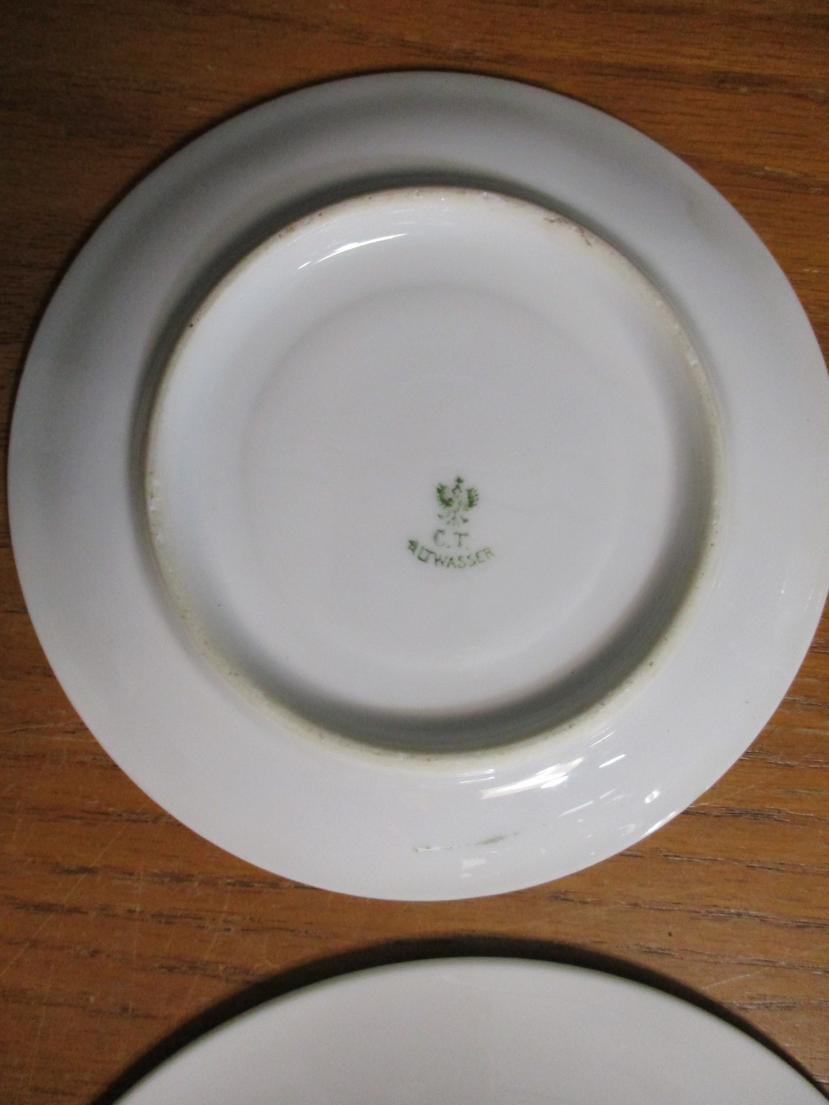 x8 – Mixed Lot of Saucer Plates – 5.25″ to 6-3/8″