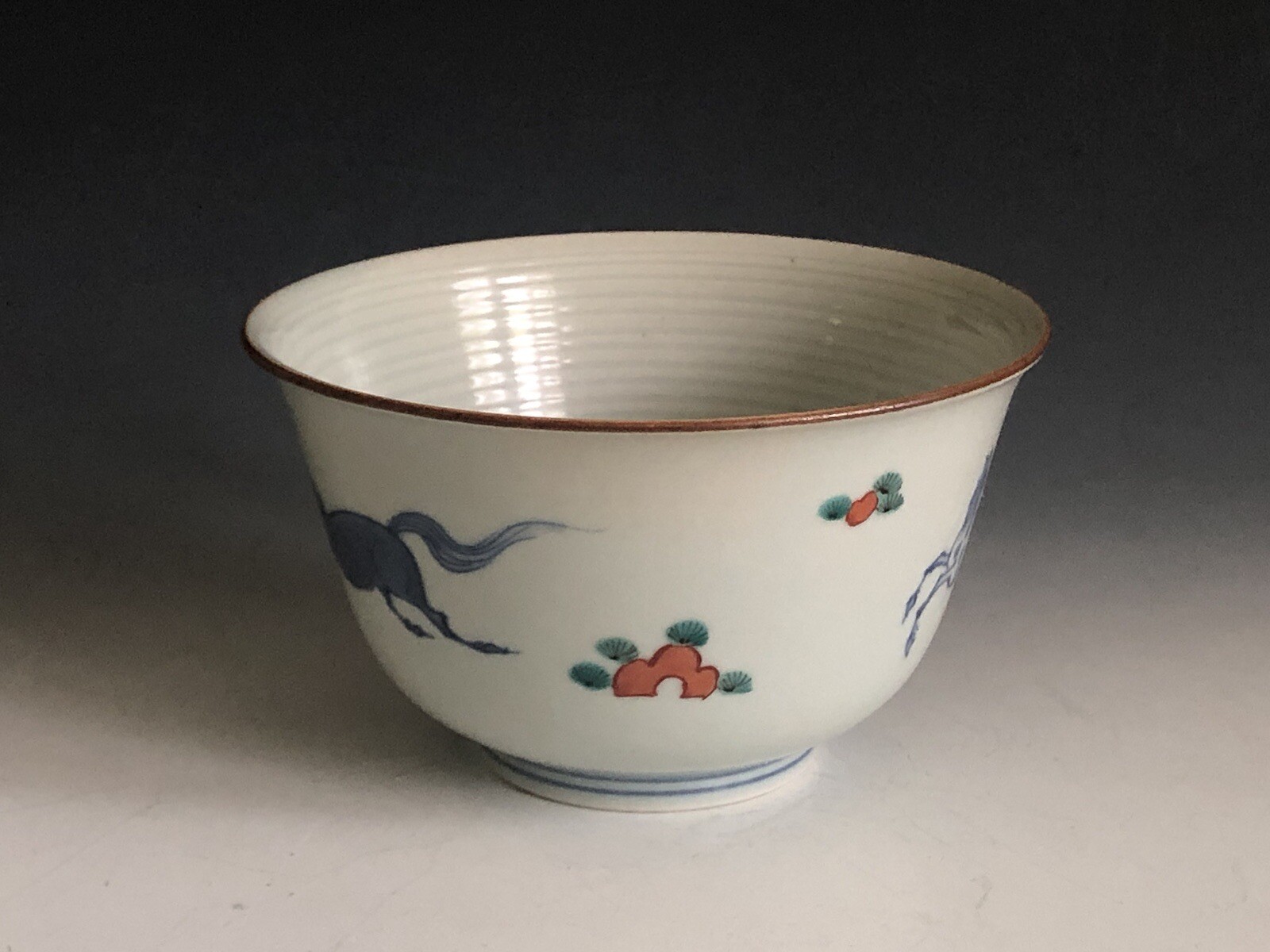 A kakiemon Style Bowl Made In Occupied Japan