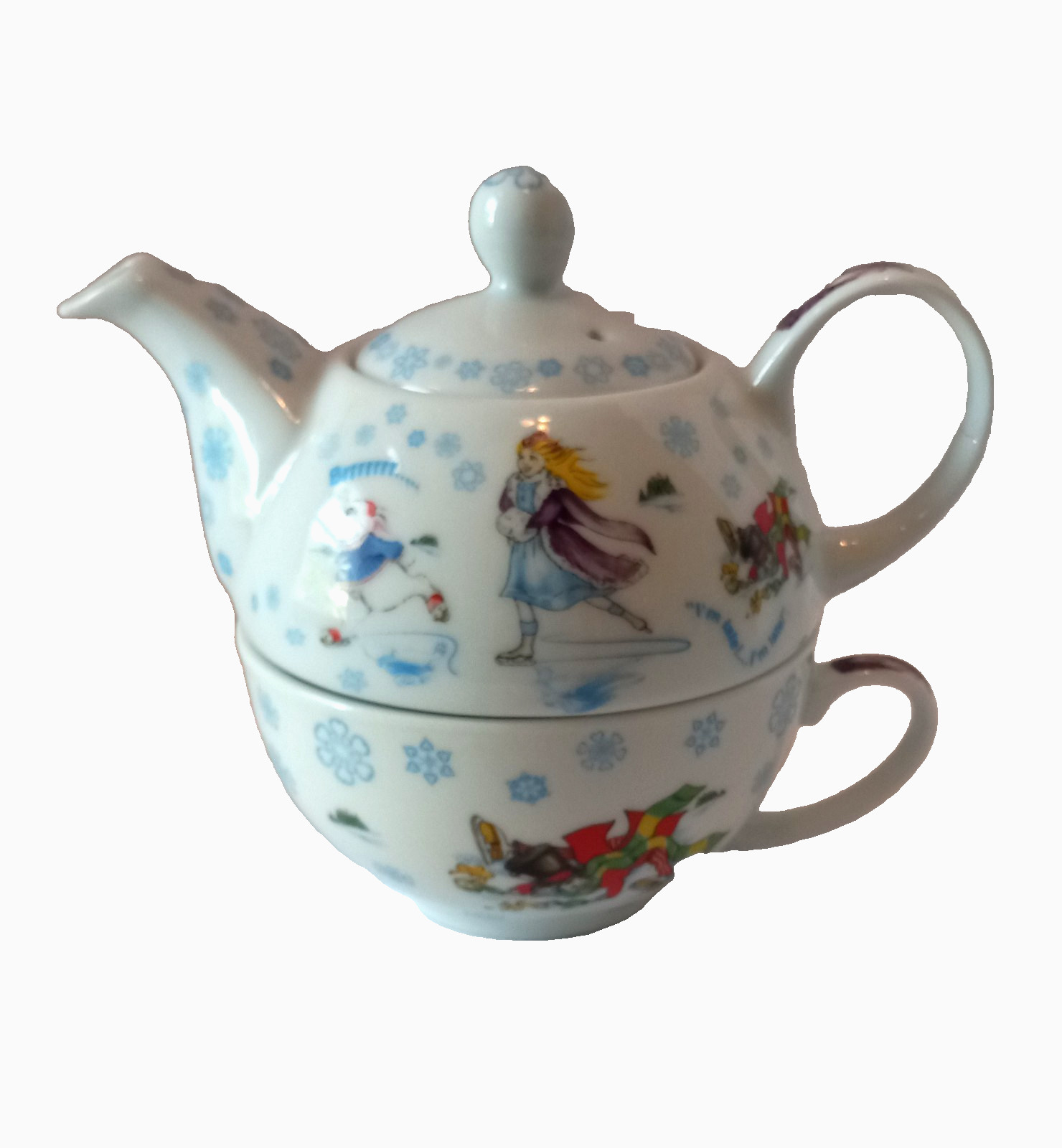 Paul Cardew Teapot “Alice in Wonderland” Tea for One