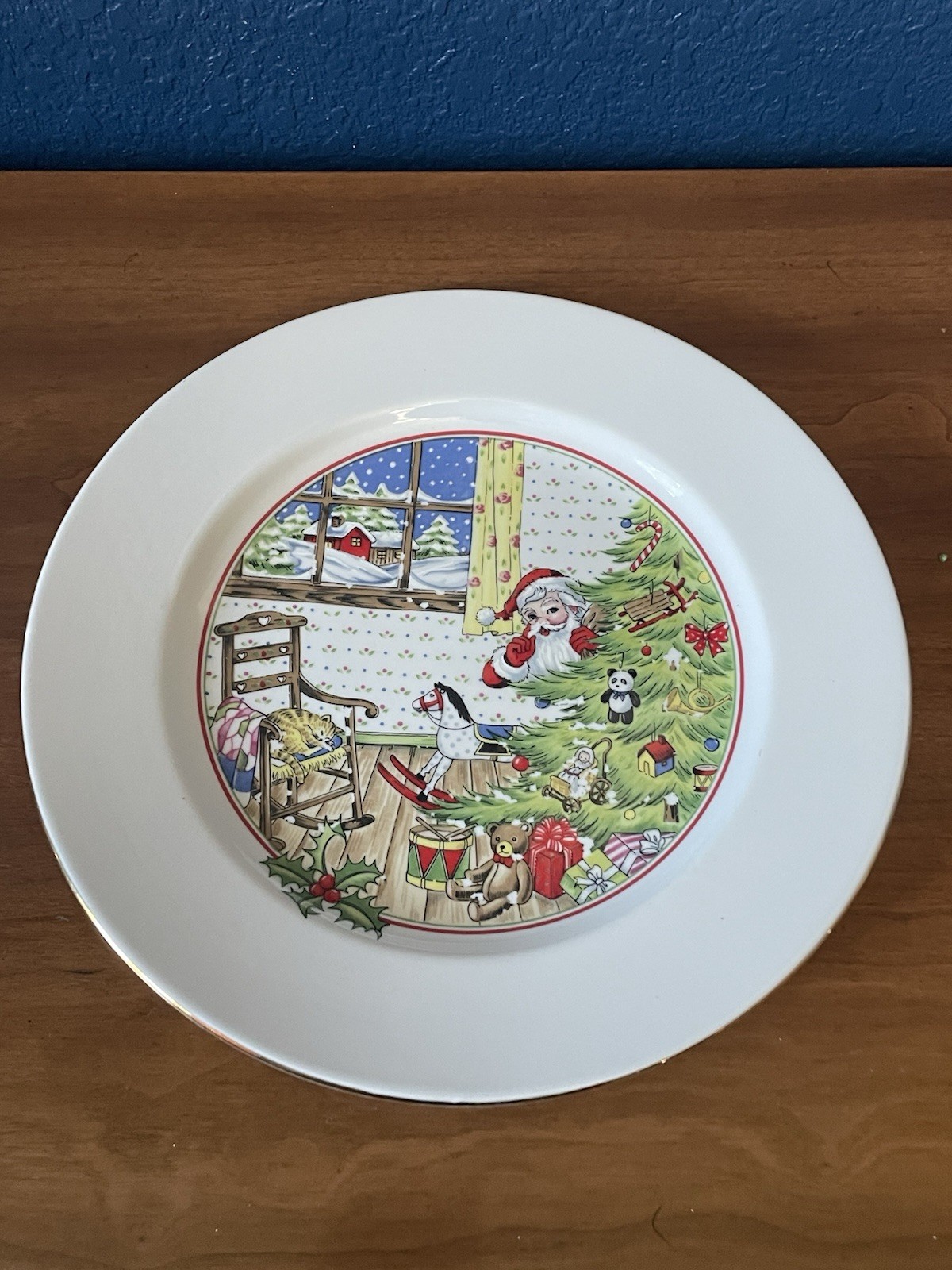 Shibata HOME FOR THE HOLIDAYS 16 Piece Set Dishes ~ 4 Place Settings