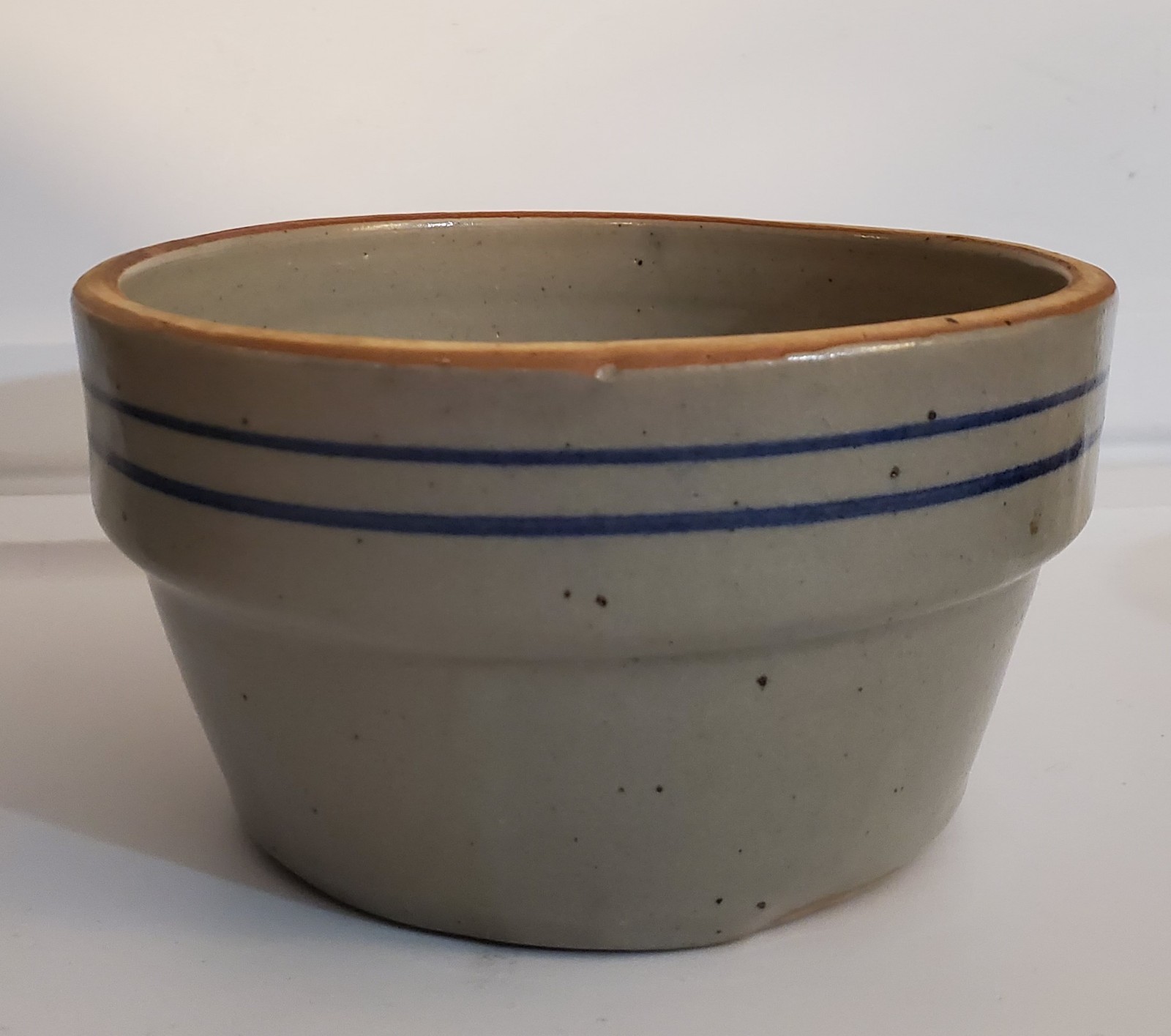 Vintage JERRY BROWN Pottery 3 Nesting Mixing Bowls Hamilton Alabama 10/94
