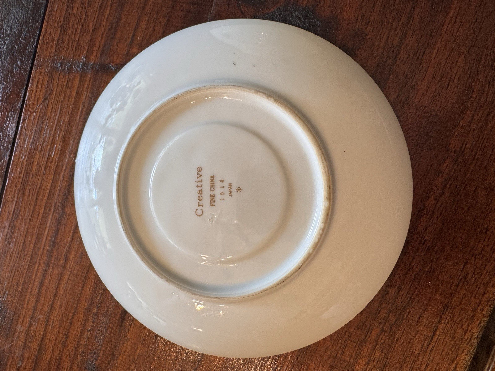 Creative Fine China Japan 1014 Starburst Cup & Saucer Platinum Mid Century