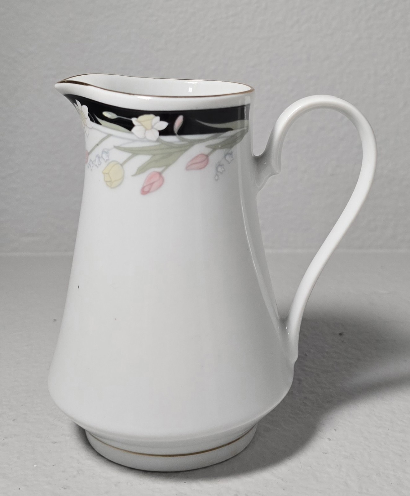 Crown Ming Fine China Jian Shiang Michelle Gold Rim Estate MCM Creamer Sugar 33