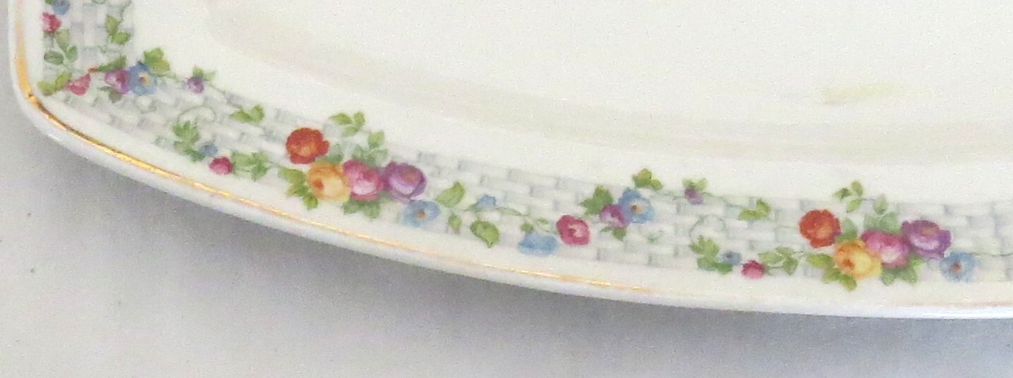 Oval Ceramic Platters Trays – Made in Germany – 14 x 8.5 & 11.75 x 7.5 inches
