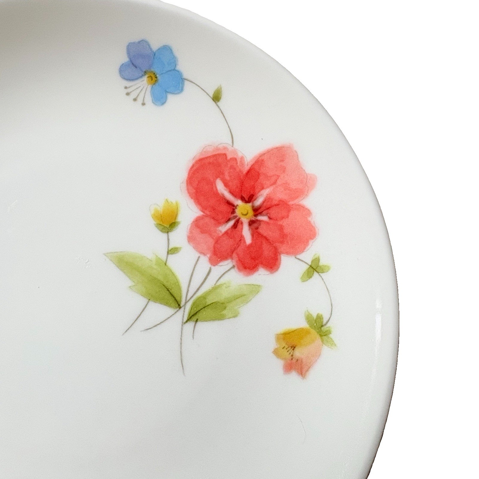 (3) Mikasa Just Flowers Coasters A4-182 Coaster Desert Mini Plates 5 in Japan