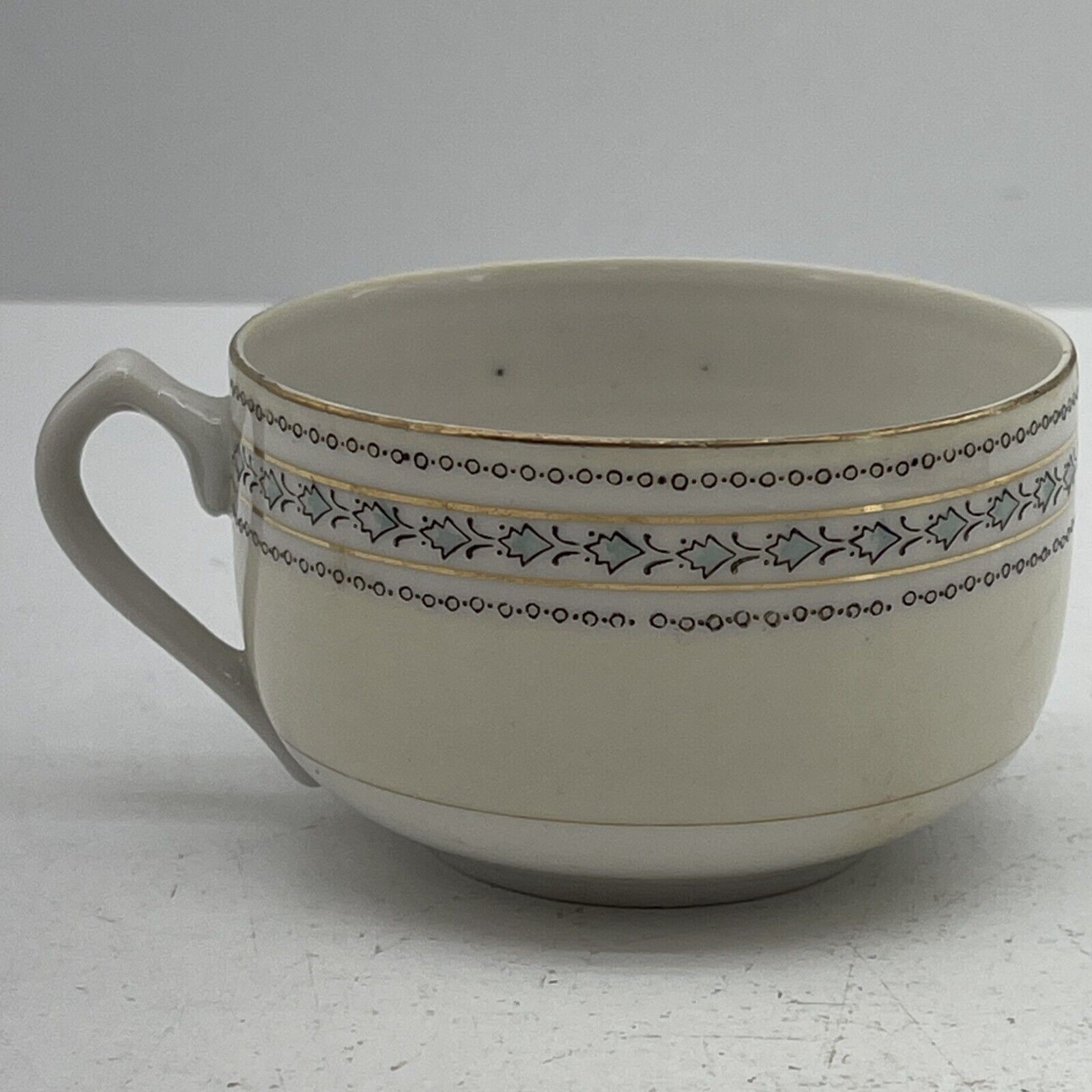 Vintage Coffee Cup And Saucer Plate Hand Painted Made In Occupied Japan