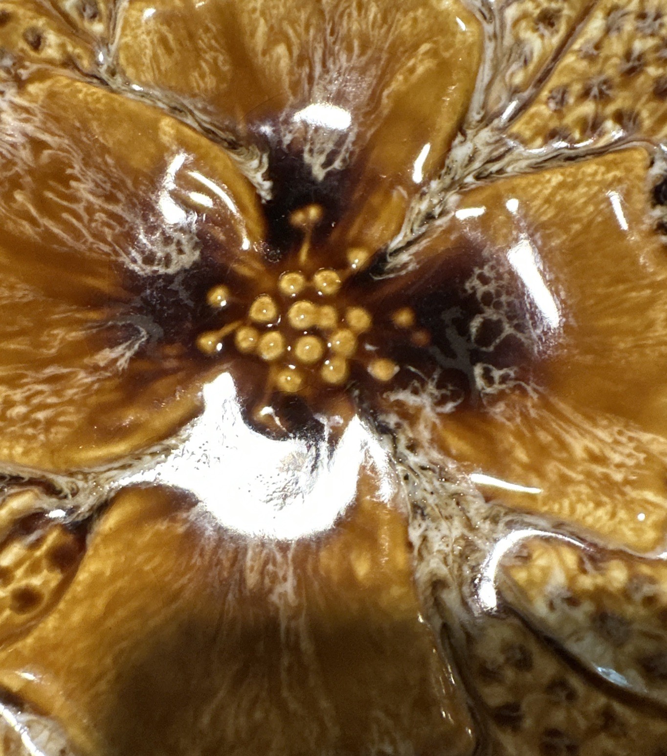 1950’S MARCIA OF CALIFORNIA TR300 MAJOLICA DISH