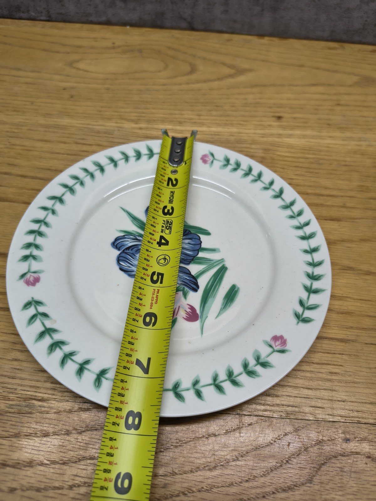 Portmeirion Botanic Garden Salad Plate Iris