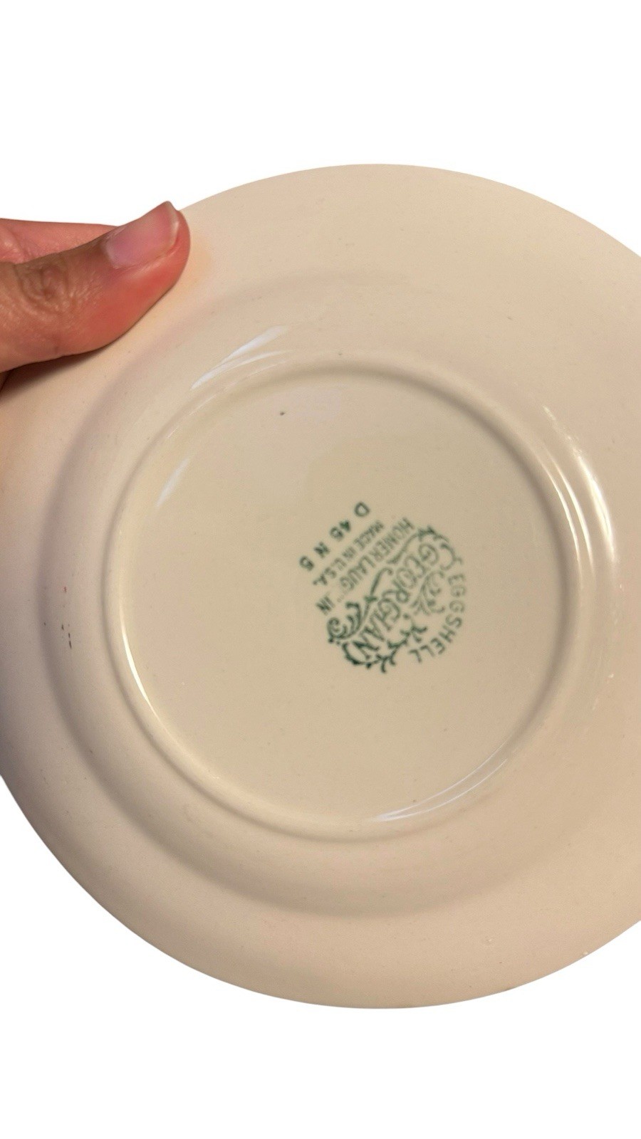 Cashmere” pattern by Homer Laughlin Teacup Set