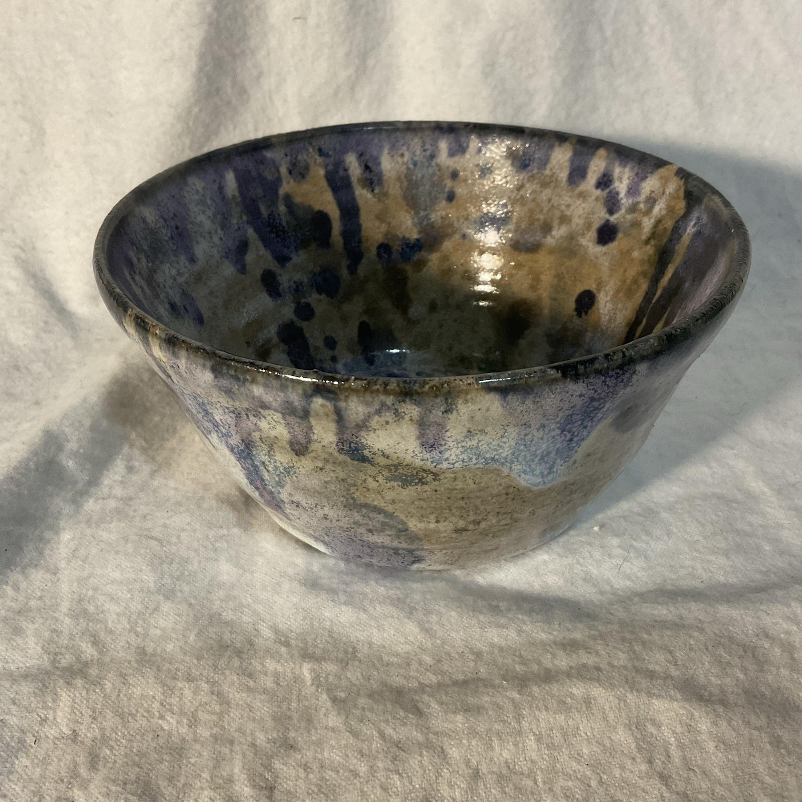 Studio Pottery- 6″ Bowls, Set of 2, Artist Signed