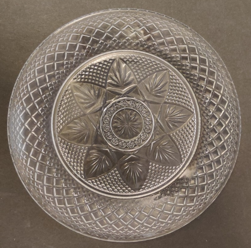 Cristal D’arques “Antique Clear” Luncheon Plates 8 In SET OF 4 USA