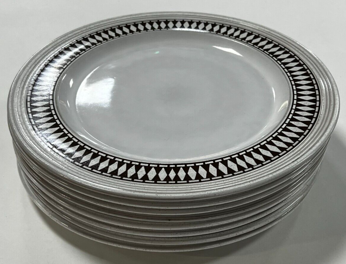 MIKASA PAINTED SANDS TORERO DINNER PLATE SET OF 8
