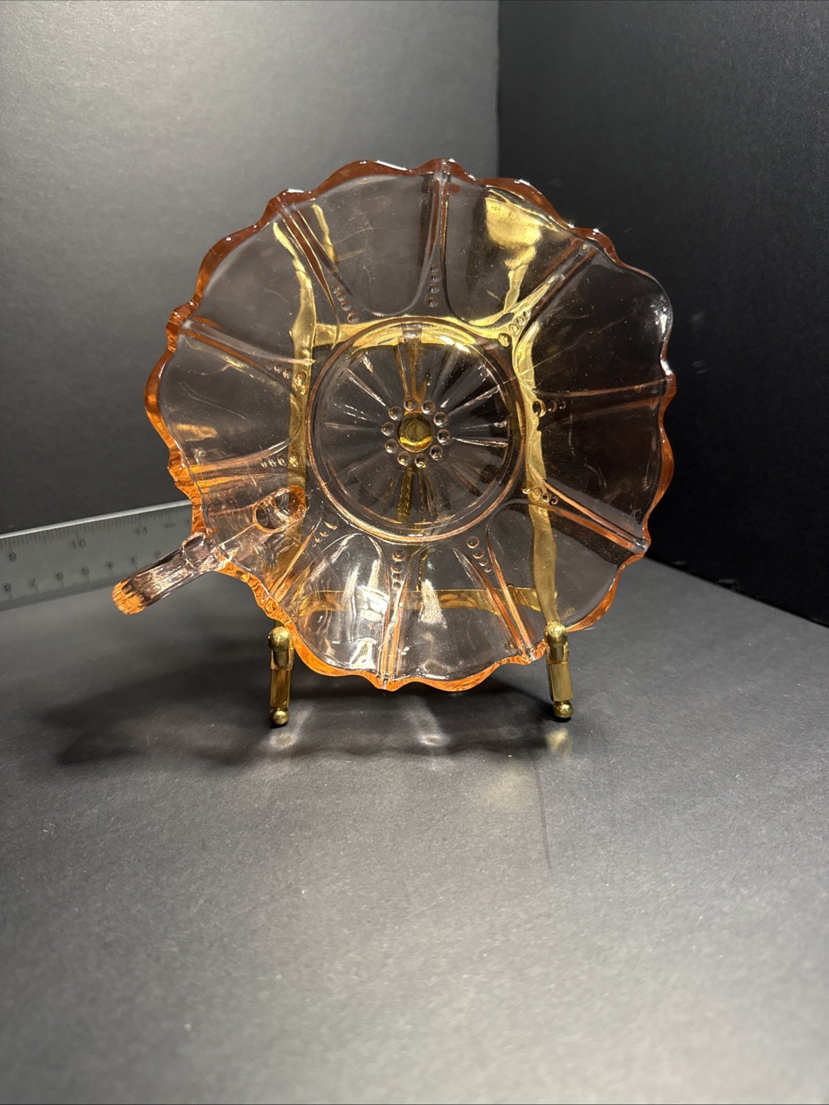 1938 Anchor Oyster And Pearl Dish
