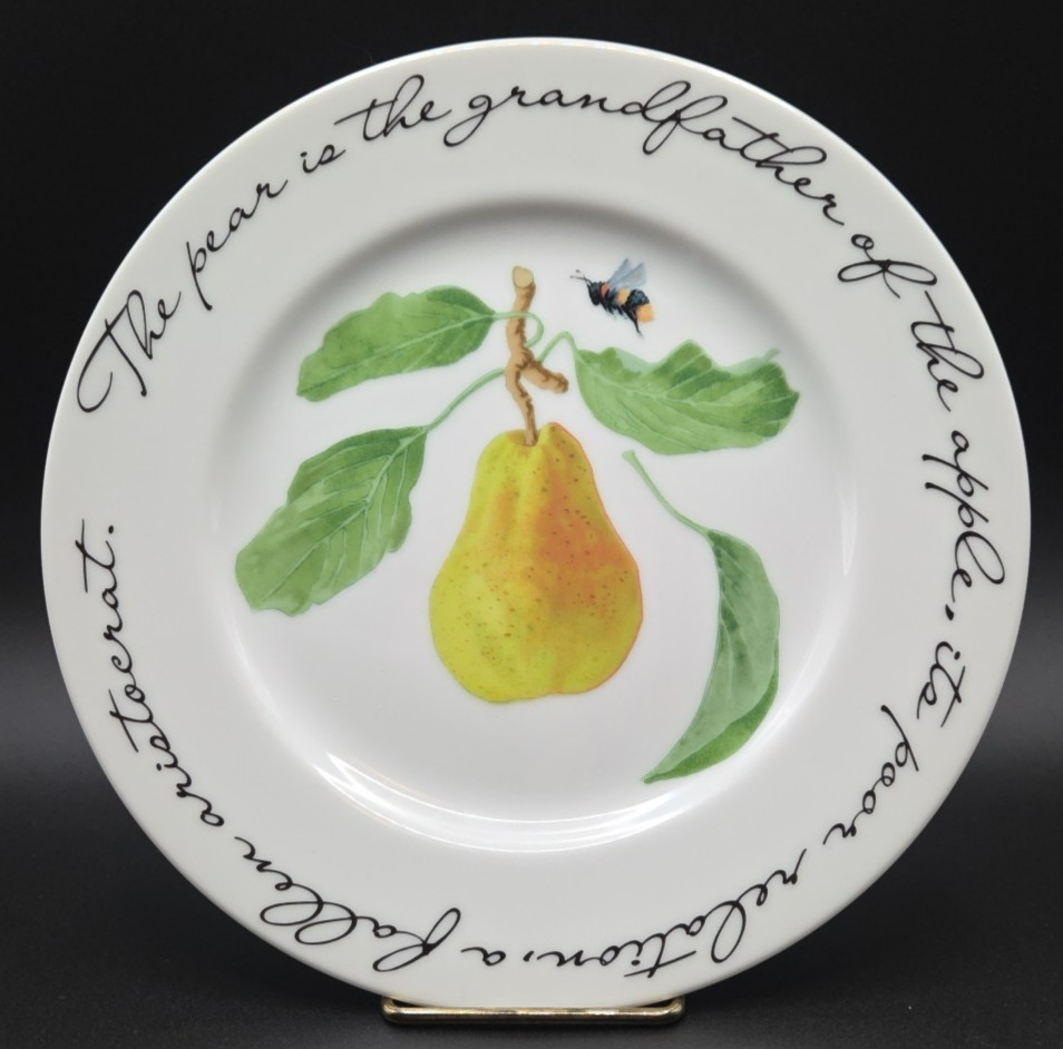 1 x Williams Sonoma Orchard Suite Pear Salad Plate 7 & 7/8″