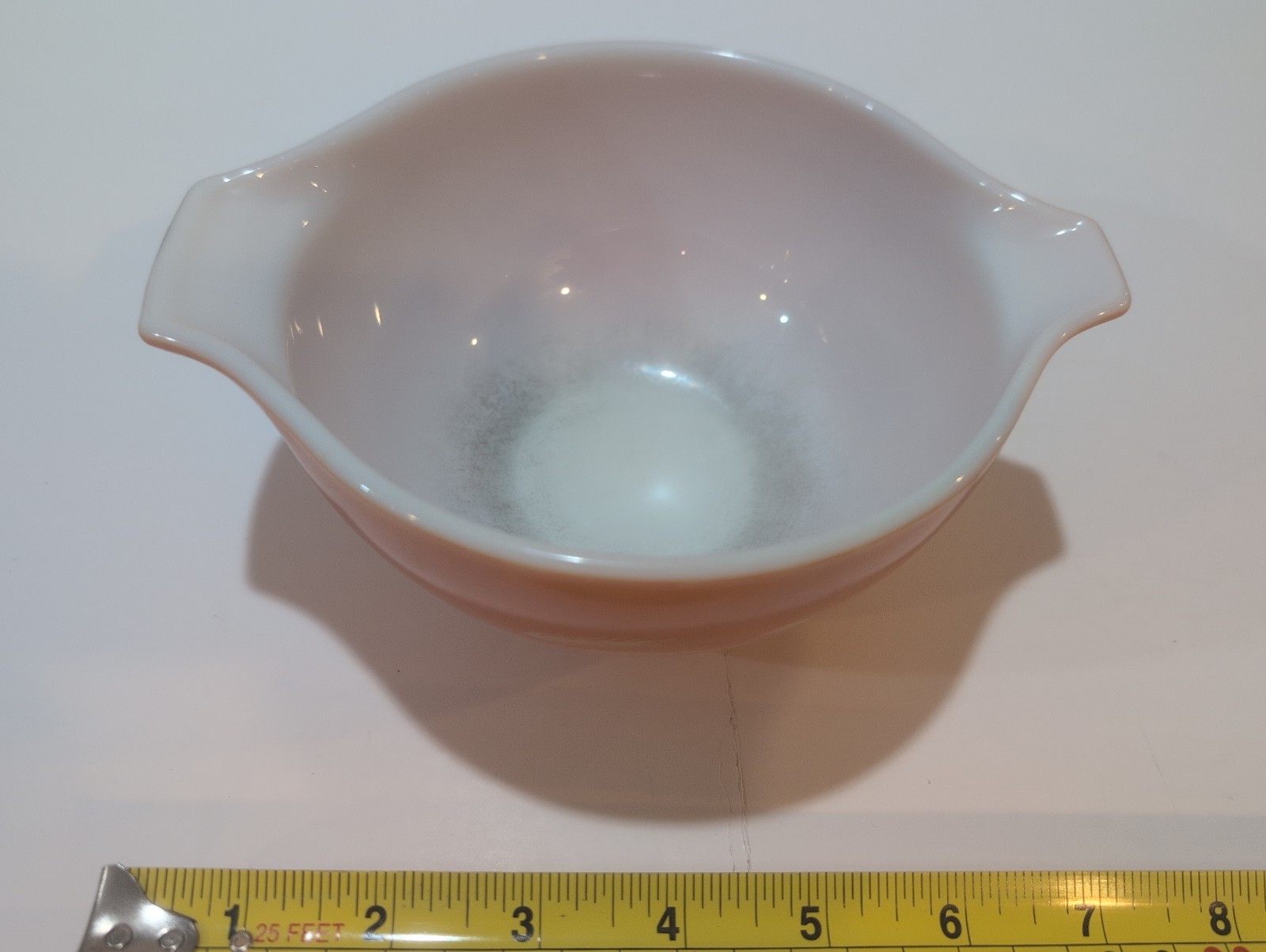 Vintage Pyrex Autumn Harvest Wheat 4 Pc Cinderella Nesting Bowl Set