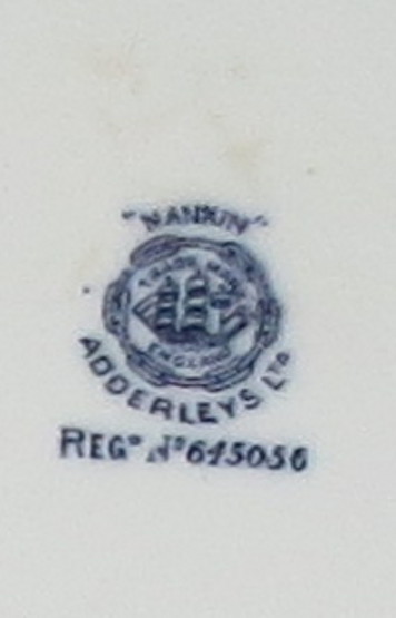 Adderley Nankin Blue 11″ Dinner Chop Plate Charger Round Platter