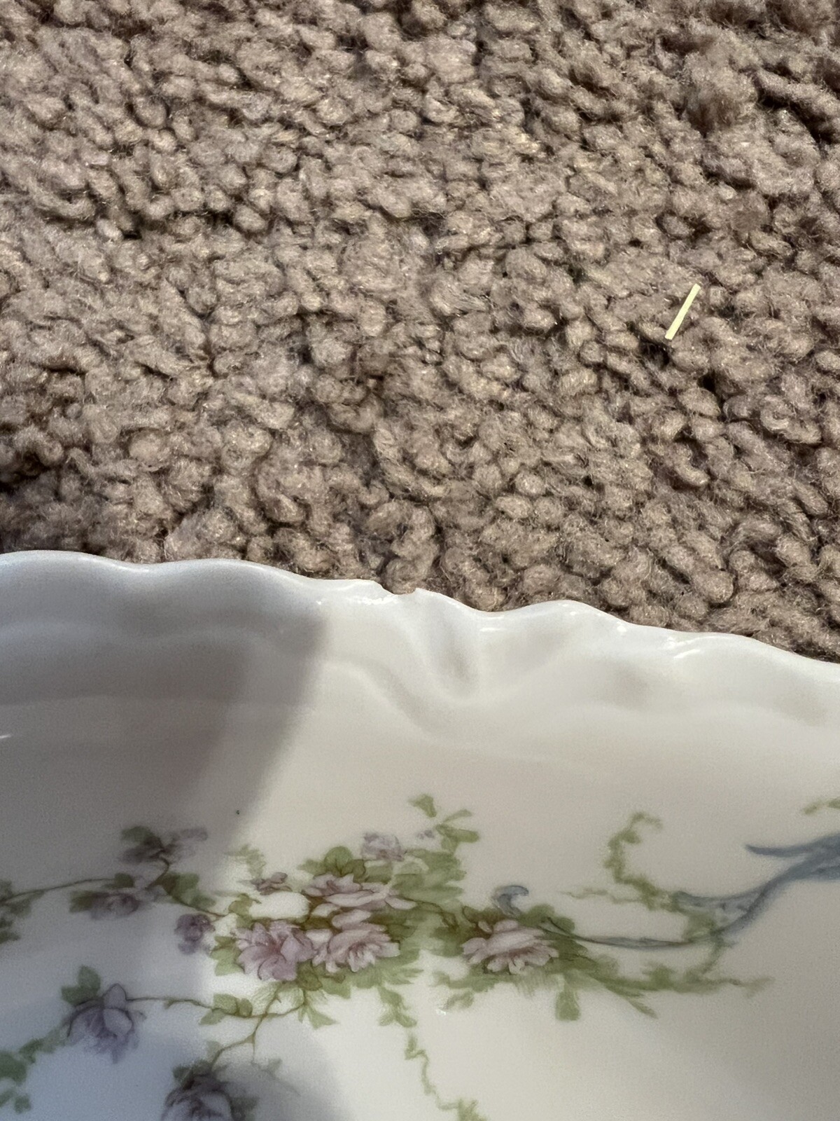 Antique RARE Haviland & Co France 8”x 7.25” Bowl Limoges Schleiger 57F China