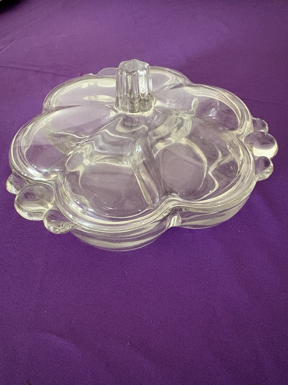 Duncan Miller 3 Part Heart Candy Dish