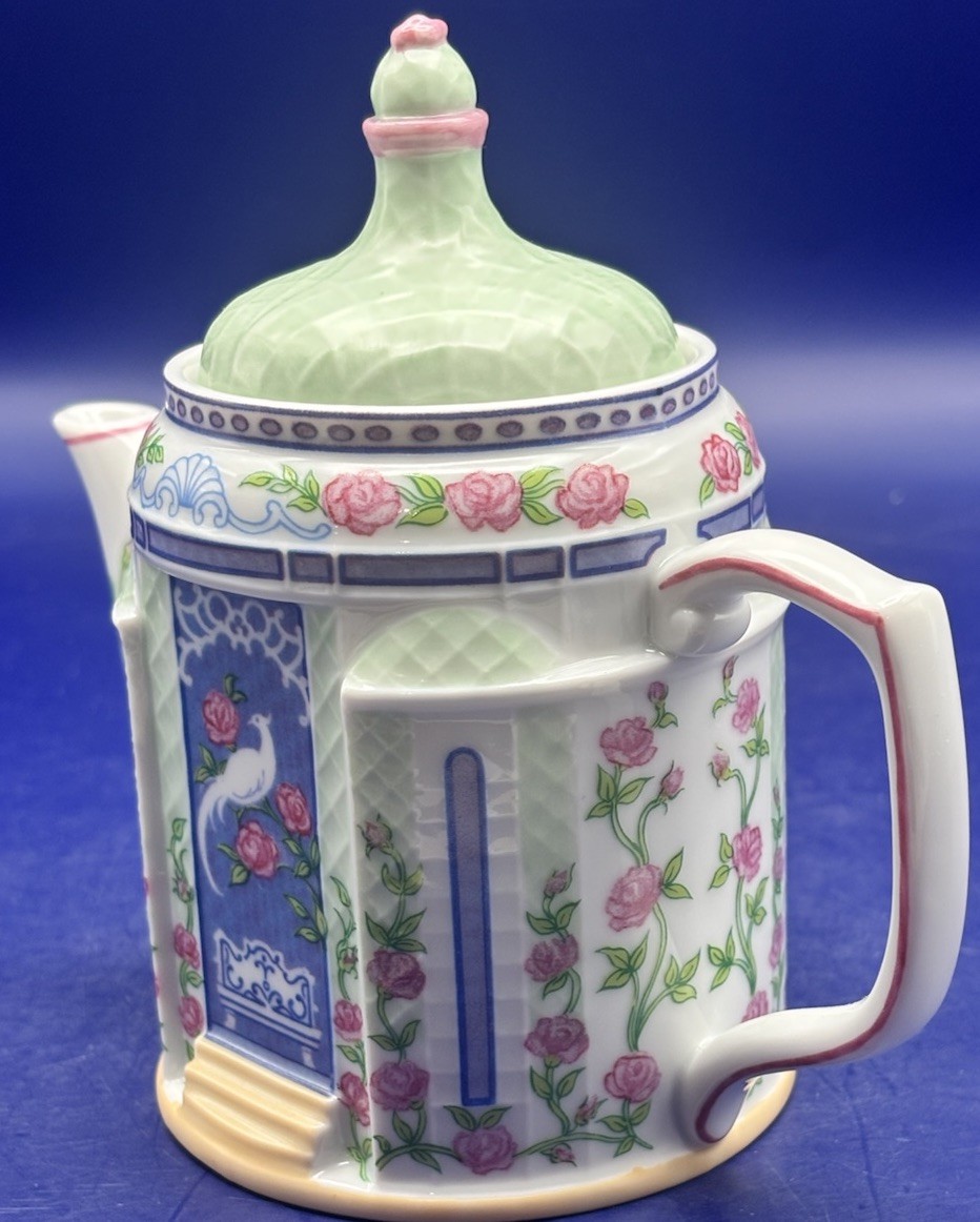 Lenox Teapot English Garden Collection The Aviary 1994