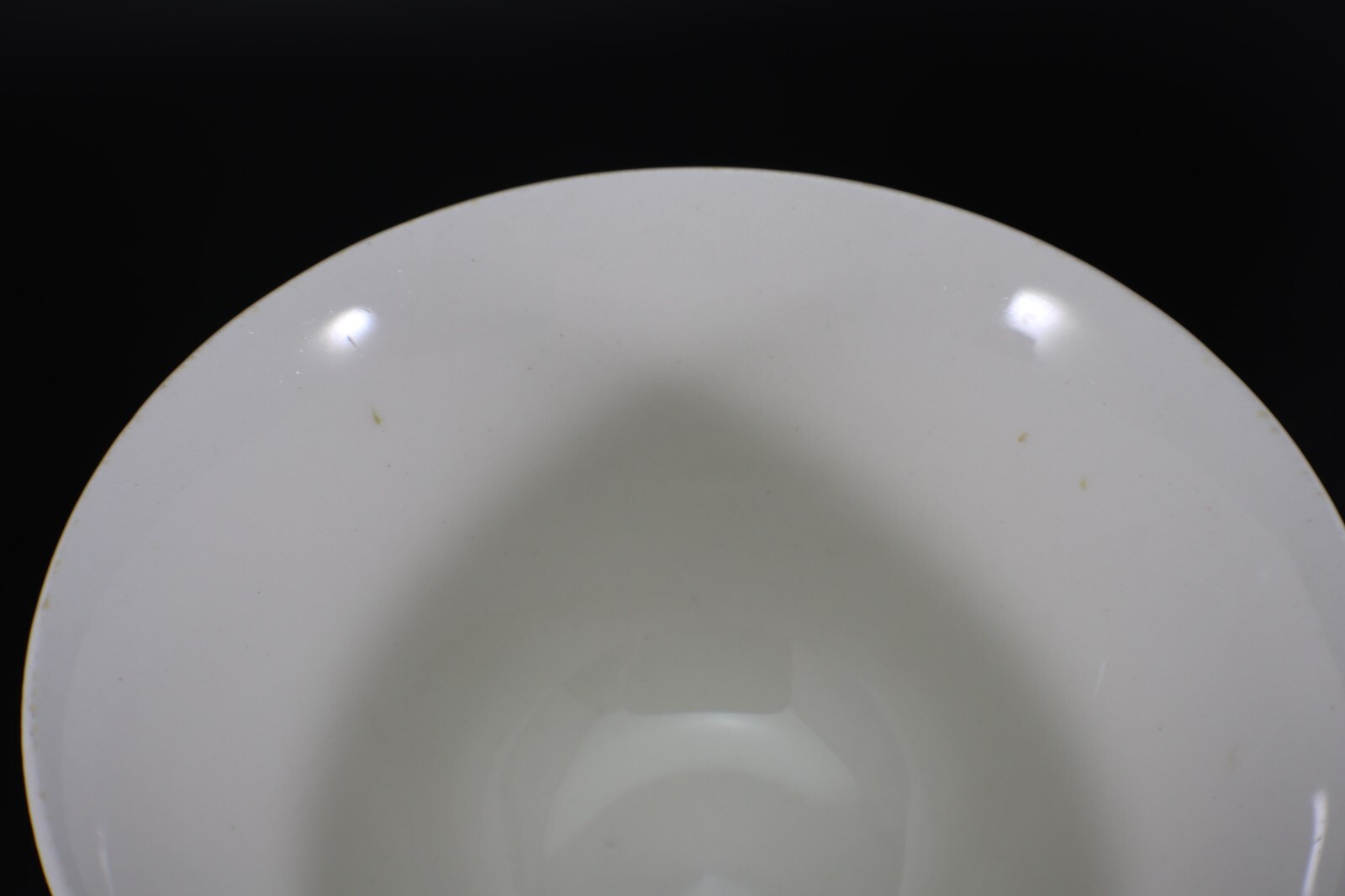 Pope Gosser Rose Point CUP & SAUCER Set of 2 White with Raised Roses Vintage USA