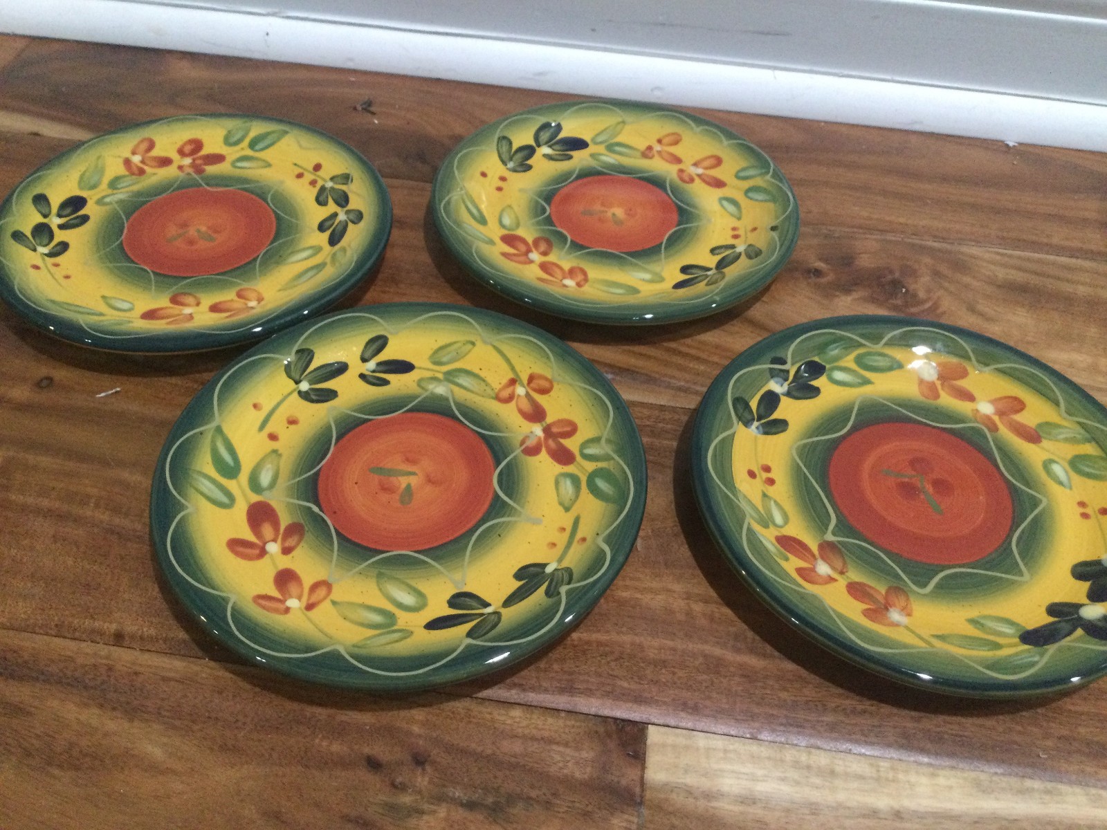 Tabletops Gallery La Province Bread appetizer Plate Set(s) 6” of 4 NEW no tag