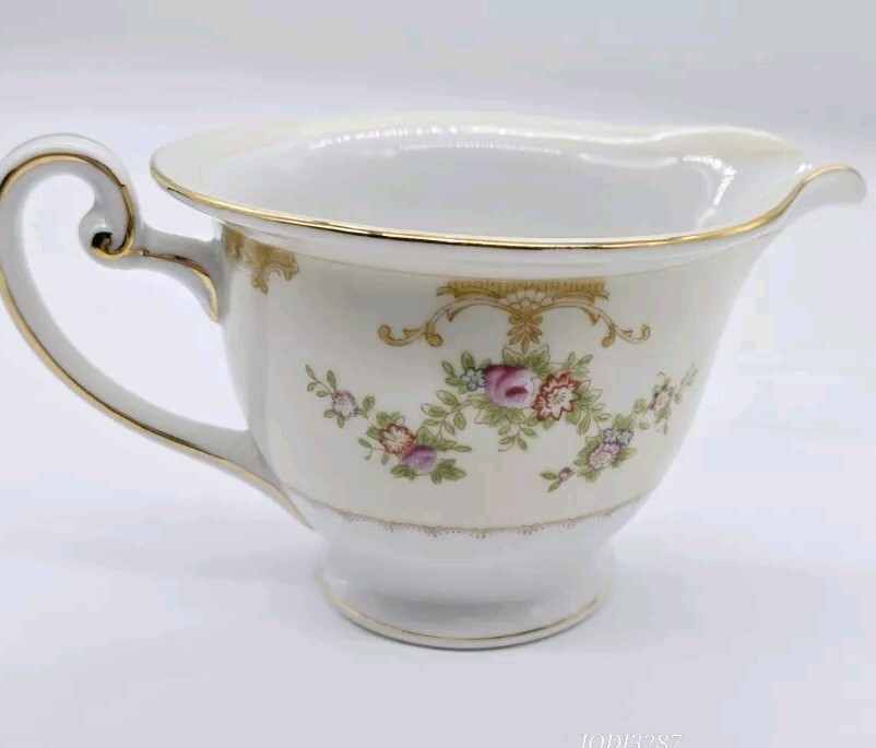 Jyoto China Creamer Made in Occupied Japan 8 oz Vintage RARE Hard to find