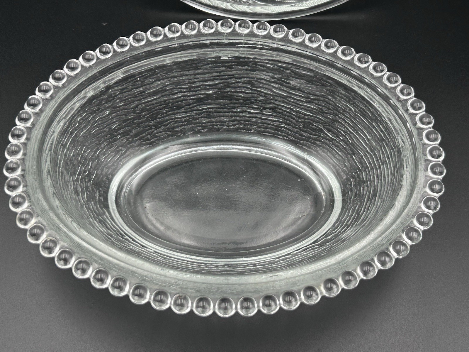 Vtg Indiana Glass Clear Hen On Nest Candy Dish EAPC Mid Century 1950-1959