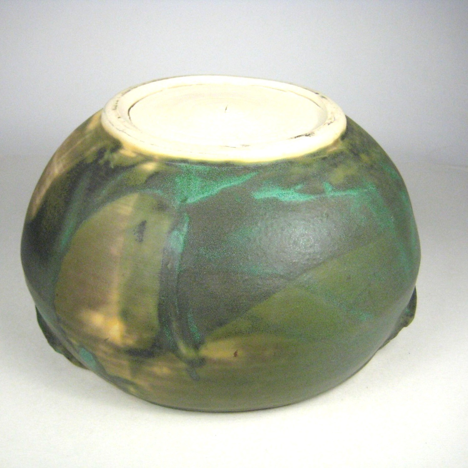 BAW Hand Made Ceramic Bowl 9 in Pottery Art Home Decor Handmade Signed