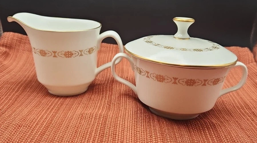 VTG 1965 MCM Minton Dinnerware Golden Diadem H-5270 79 Pieces 12 Place Settings+