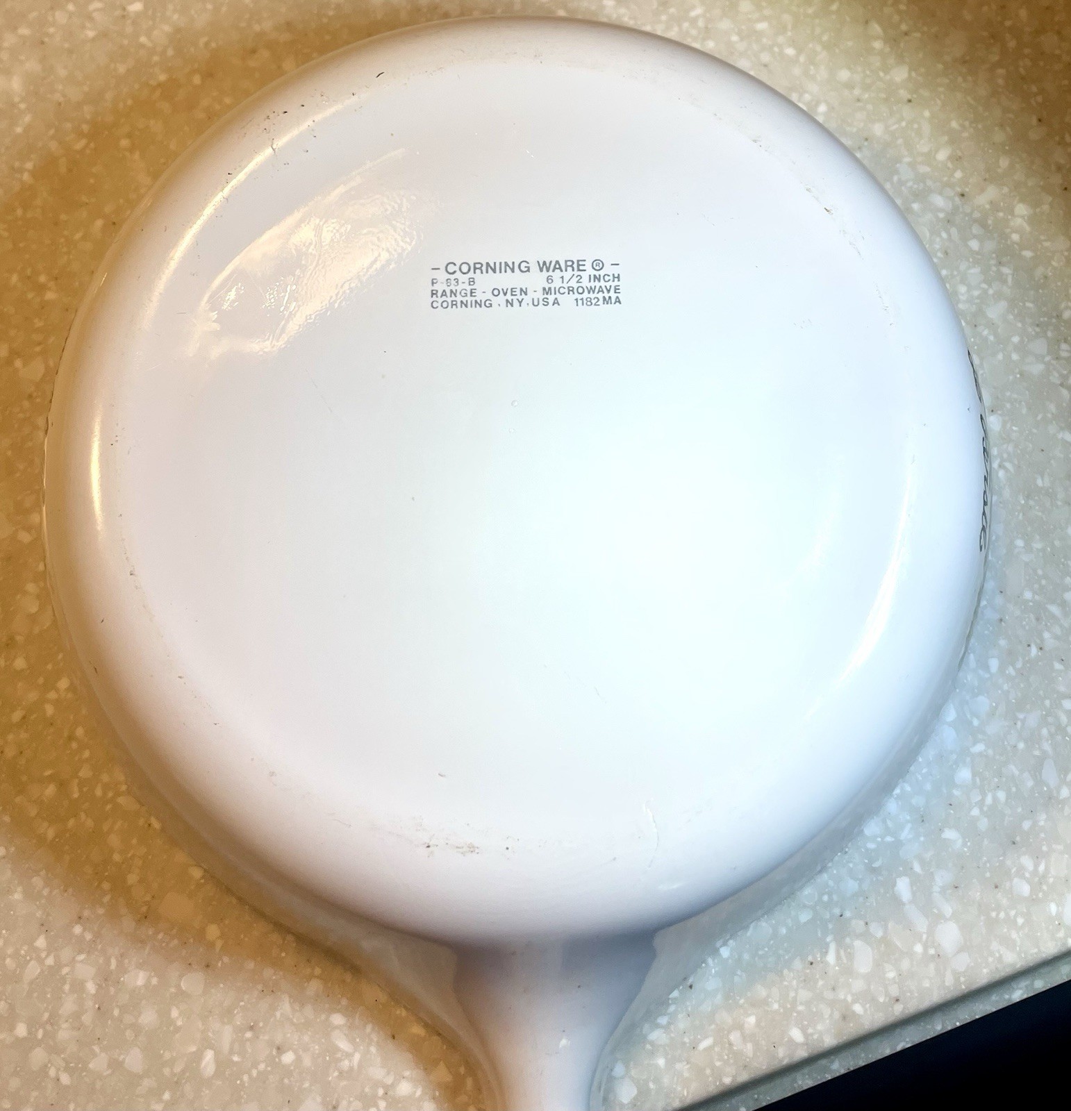 Corning 6 1/2″ Spice of Life Le Persil Pan Skillet P-83-B with Lid P-83-C – Exc
