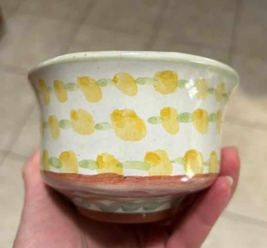 Mackenzie-Childs Wallcourt Chowder Bowl Rare Fenwick / Manchester (1995?)
