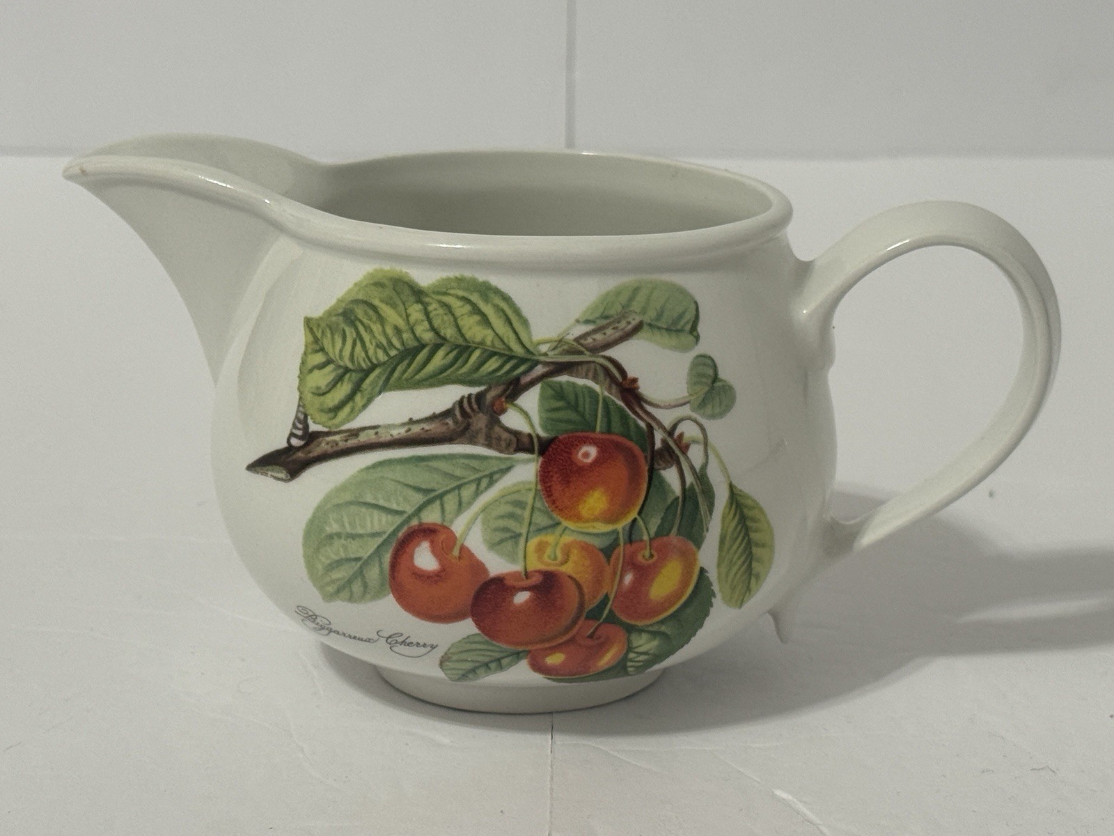 Portmeirion Pomona Gravy Boat with Cherry Design