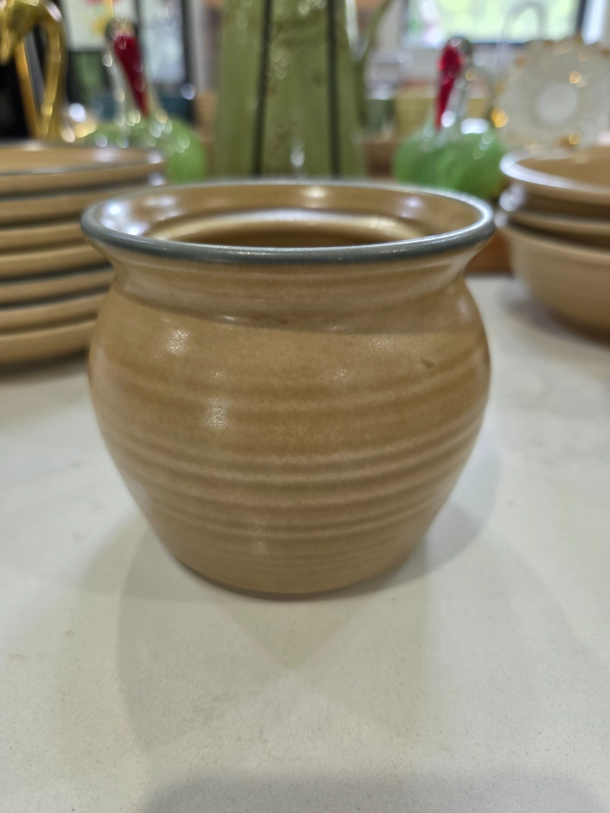 Vintage Build or Replace Set of Pfaltzgraff Folk Art Stoneware Dinnerware