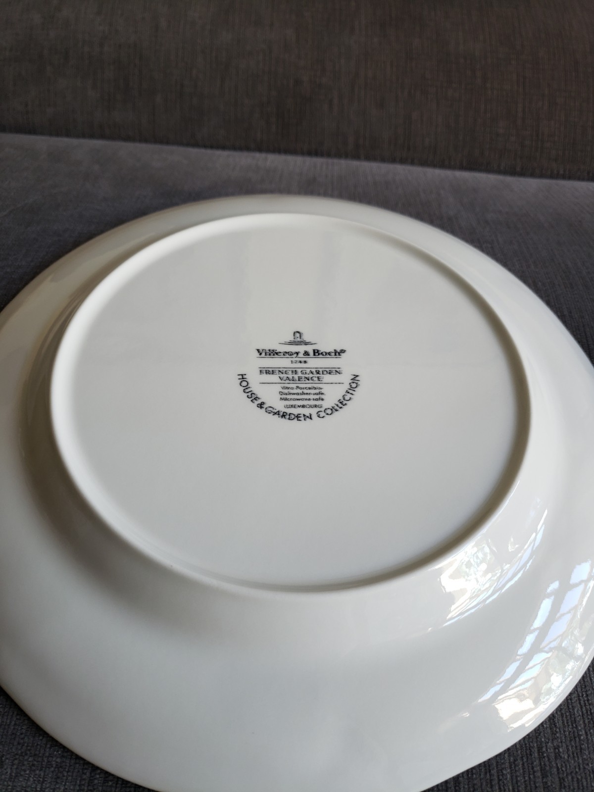 Set Of 4 Villeroy & Boch FRENCH GARDEN Valence Orange Dinner 10 3/8″ EXCELLENT!