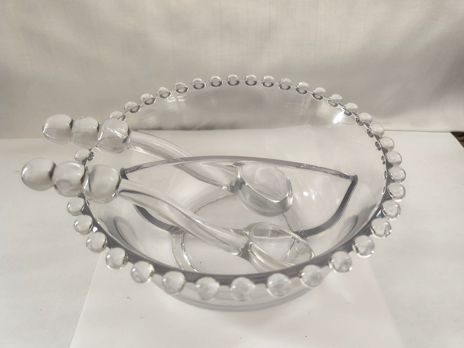 Imperial Glass Candlewick Bowls/Spoons