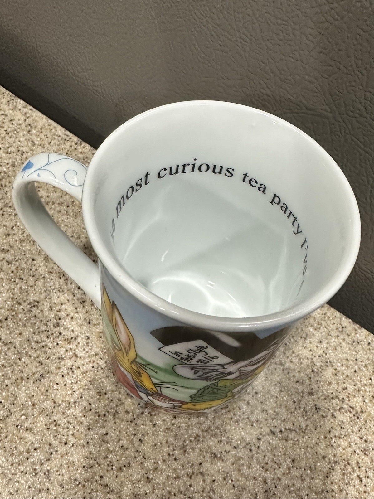 Vintage 2010 Alice in Wonderland Cafe Paul Cardew Coffe Cup/Mug Original Box!