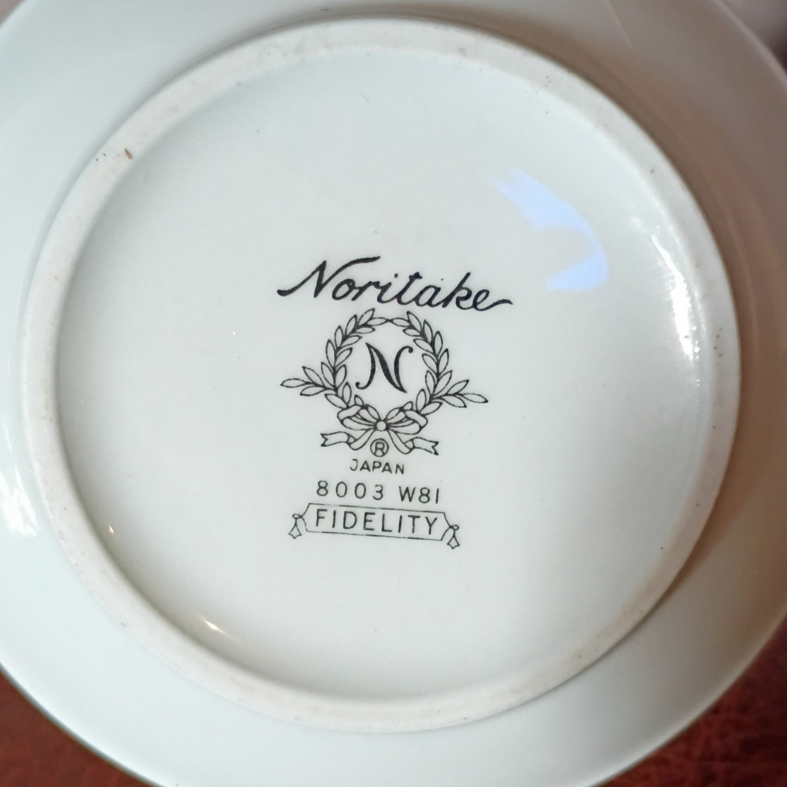 Noritake Fidelity Creamer & Sugar Set Light Blue Floral Porcelain Japan 3pc