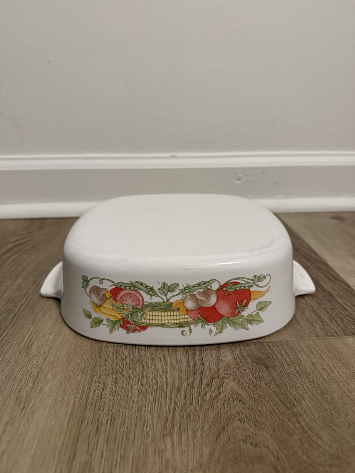 Vtg CorningWare Garden Harvest A-2-B 2 Quart Baking Dish A-2-PC W/ Lid