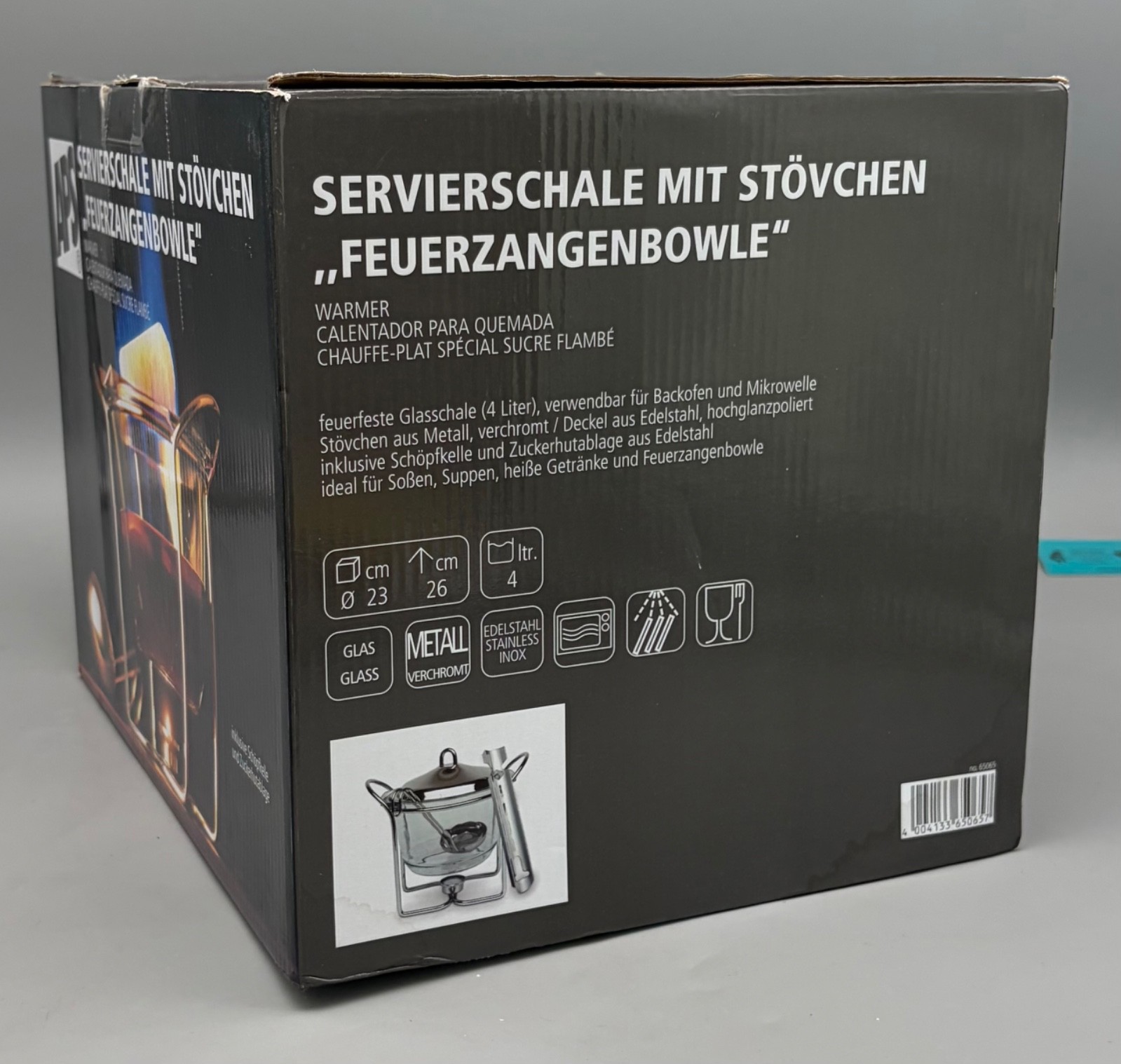 APS Hot Pot Feuerzangenbowle Punch Bowl Set in Box