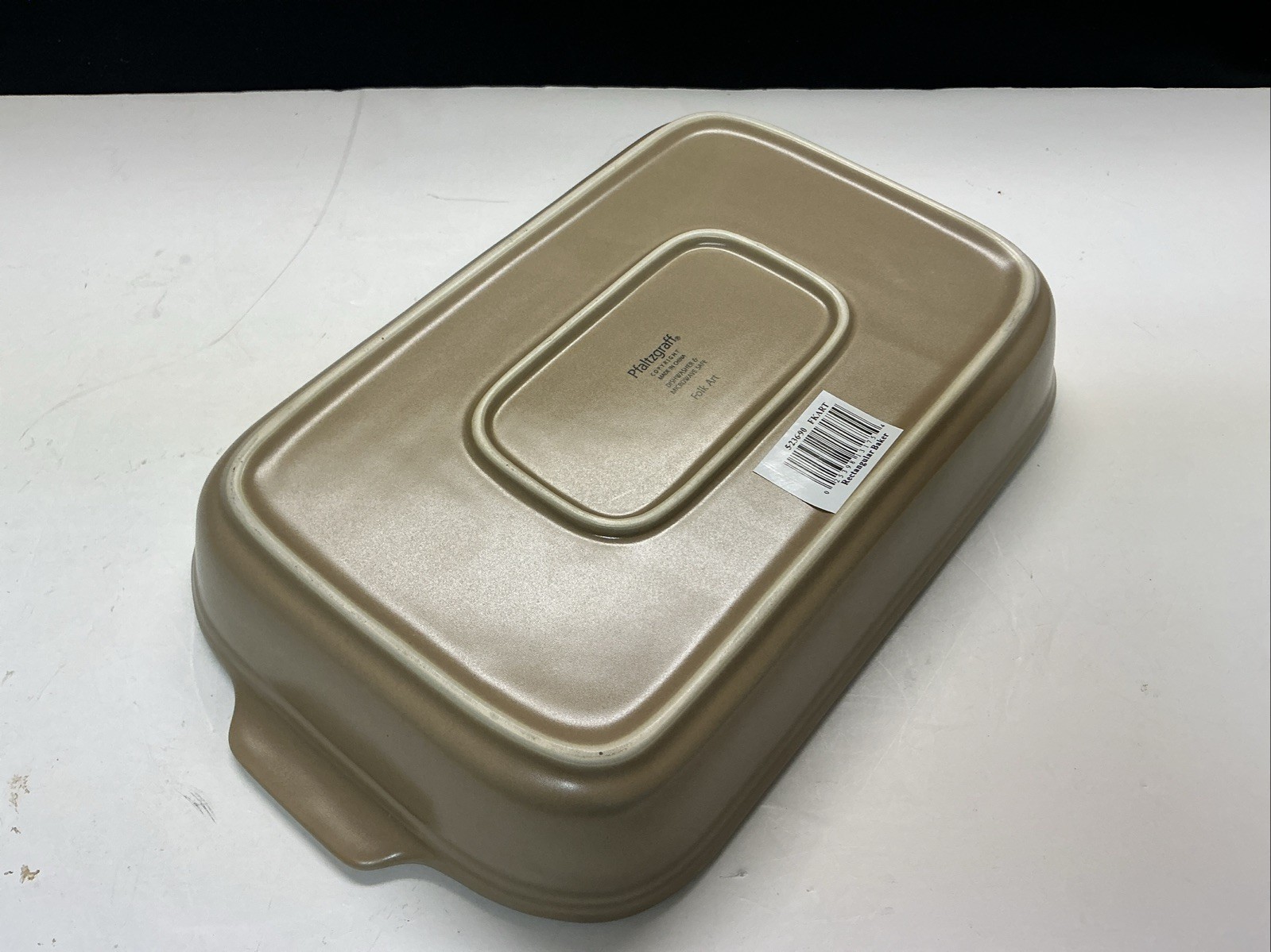 Vintage Pfaltzgraff Blue Folk Art 2 Qt. Rectangular Baker 13”x 8”