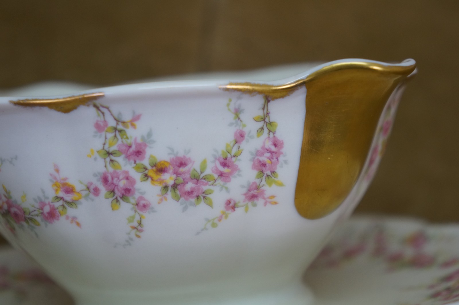 77 Pc Theodore Haviland American New York Vareene Rose China Dinnerware Set
