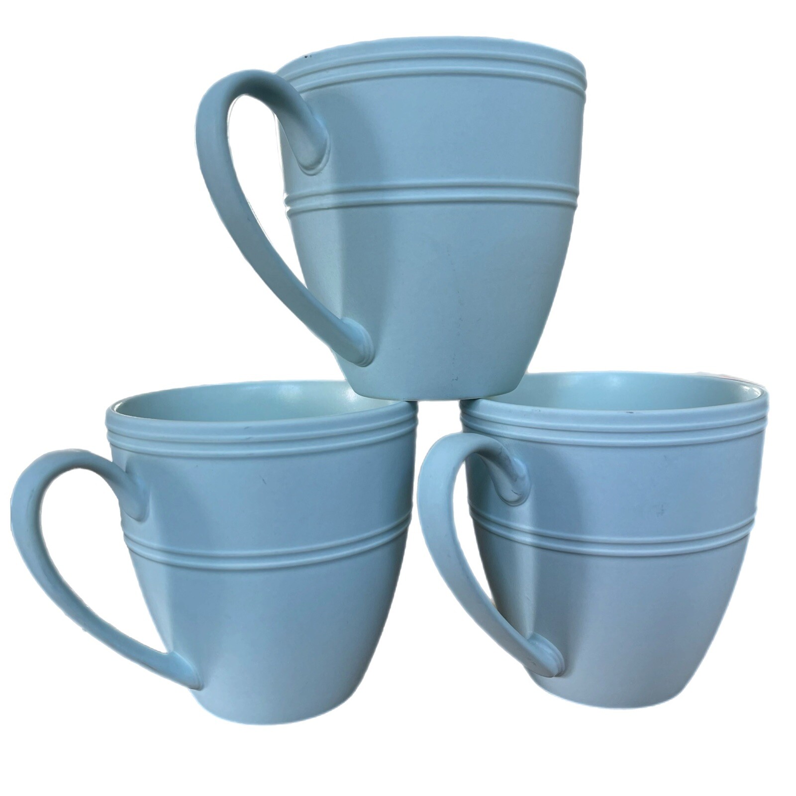Kate Spade New York Lenox Mugs Fair Harbor Collection Bayberry Set Of 3