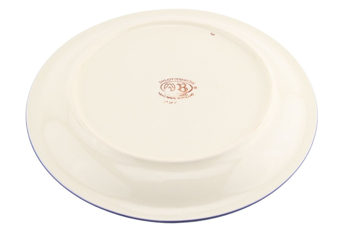Polish Pottery Dinner Plate 10.75″ Zaklady Boleslawiec Ceramic Dinnerware