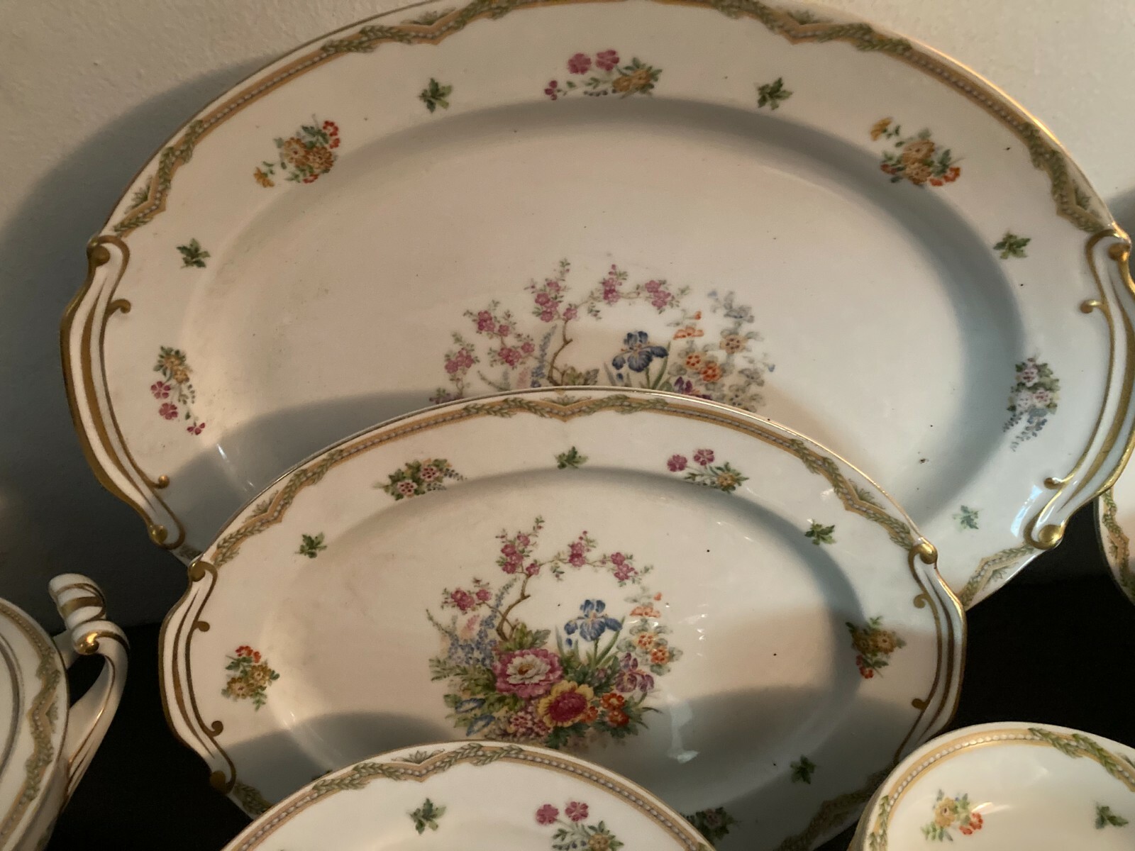 VTG!! Fuji China “Fleurette” (Set of 70) Made in Occupied Japan Gorgeous Set
