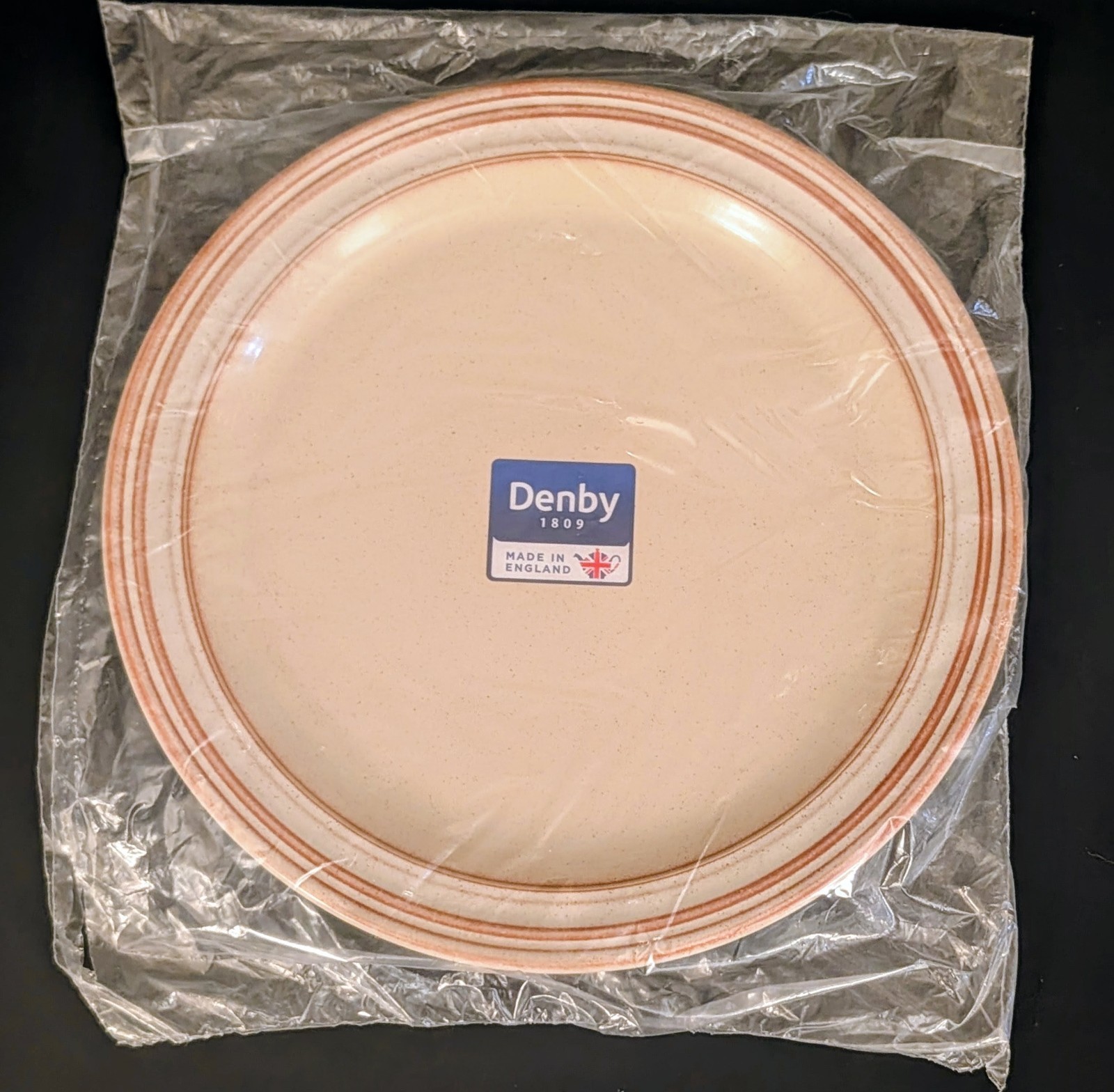 Denby Pottery Heritage Pavilion 9″ Medium or Salad Plate BRAND NEW