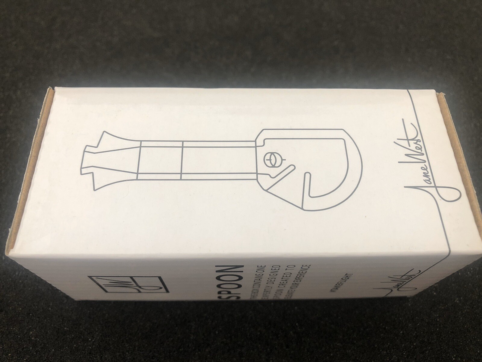 GRAV Labs Jane West Cloud White Spoon Pipe (4”) — Retired in 2019 — New In Box