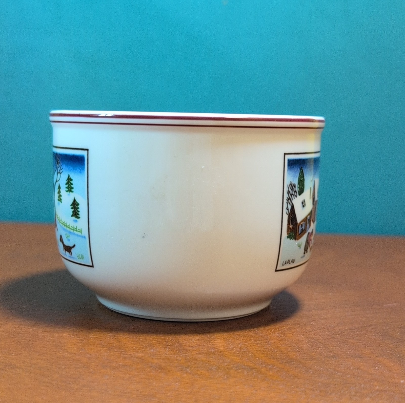 Villeroy & Boch Naif Christmas Porcelain Mug Luxembourg Dishwasher Safe