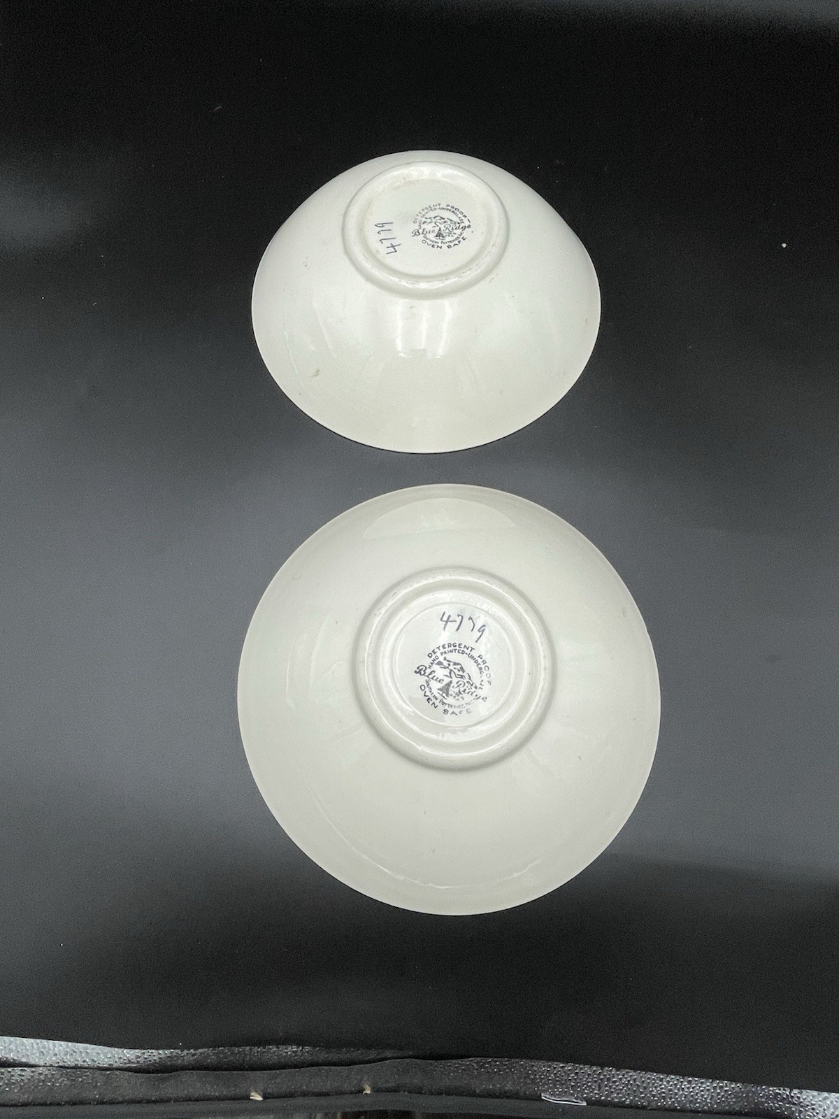 Blue Ridge Wheat Pattern 9” Bowls