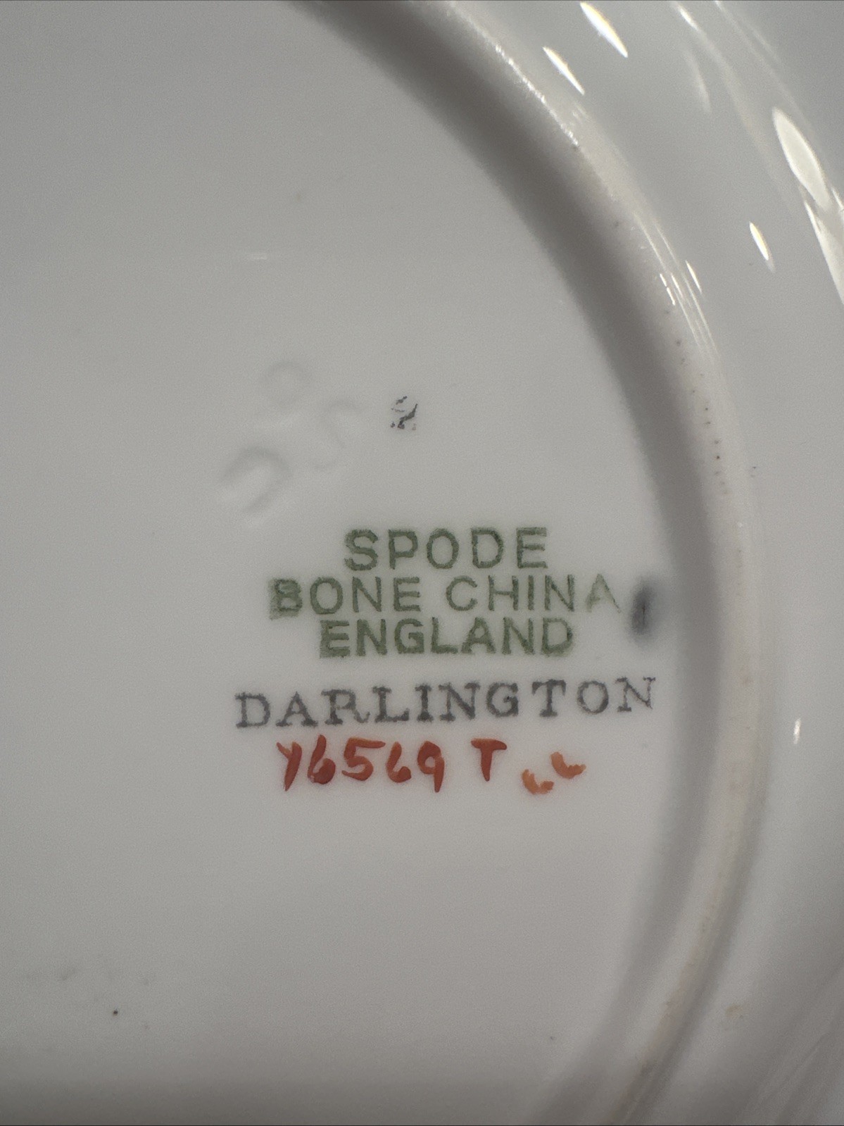 Spode Darlington Green Teal 8 Bread Plates Made in England 1950s 6 ¼”